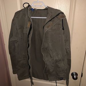 Khaki Coloured Causal Jacket